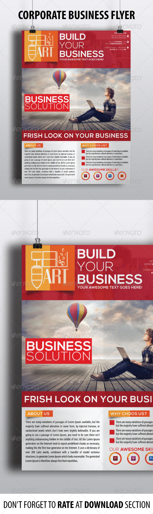 Corporate Business Flyer - Corporate Flyers