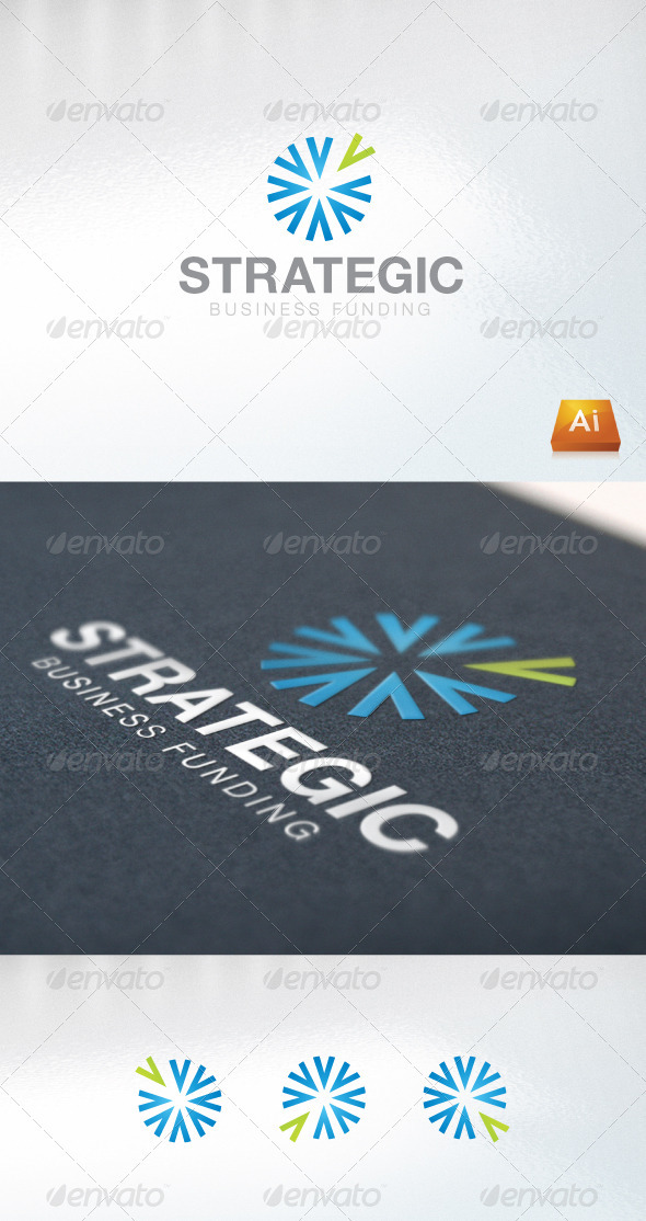 Strategic Business Funding - Abstract Logo Templates
