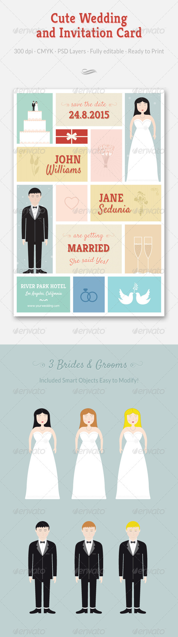 Wedding and Invitation Card