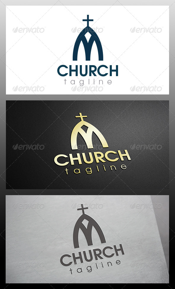Church Logo - Buildings Logo Templates
