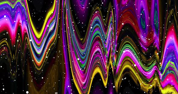 Abstract colorful animation. Multicolor liquid background. Beautiful gradient texture