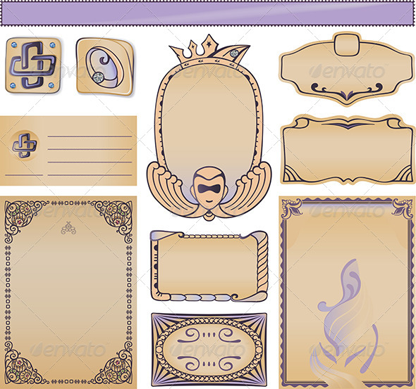 Corporate Identity Template for a Beauty Salon - Backgrounds Decorative