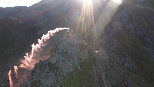 Smoke Bomb In The Mountains alt