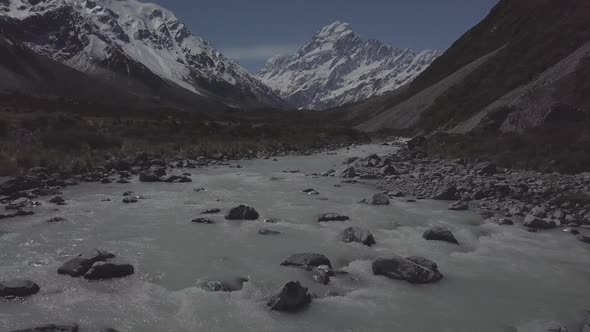 Scenic glacial river