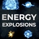 Energy Explosions Pack | Motion Graphics - VideoHive Item for Sale