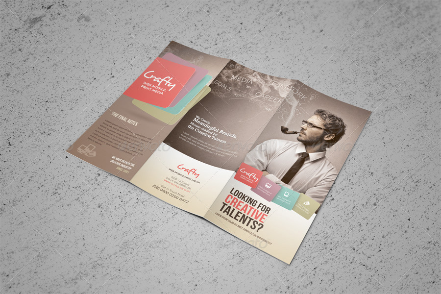 Graphicriver creative agency brochure download