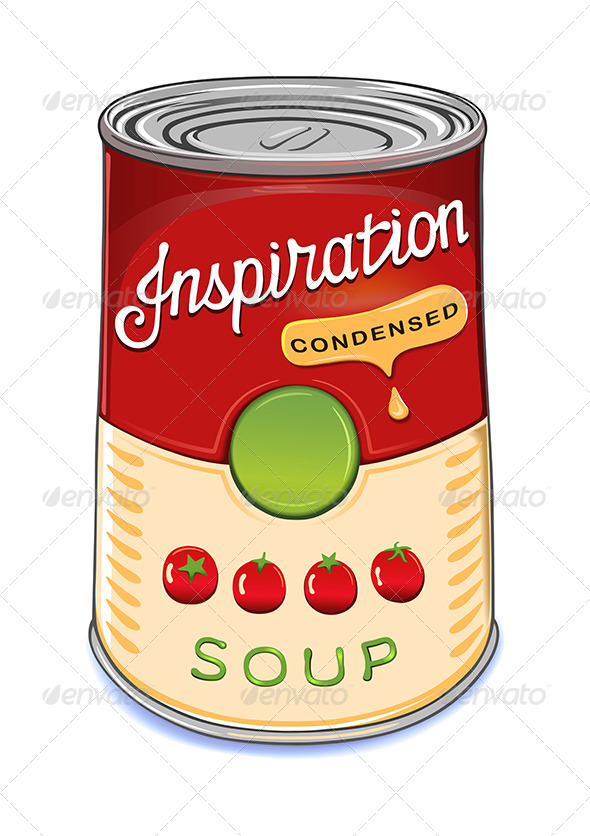 Can of Condensed Tomato Soup Inspiration - Retail Commercial / Shopping