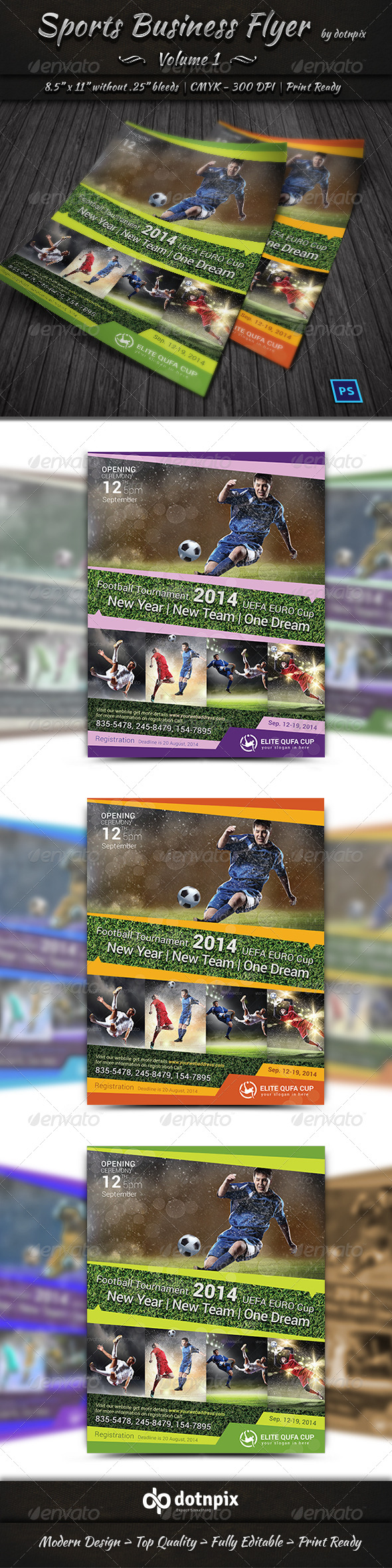 Sports Business Flyer | Volume 1 - Sports Events