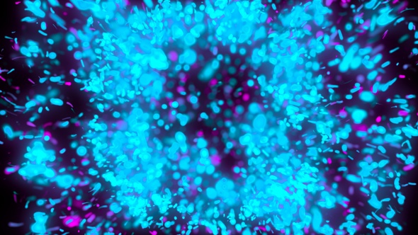 Colored Particles Shockwave Explosion alt