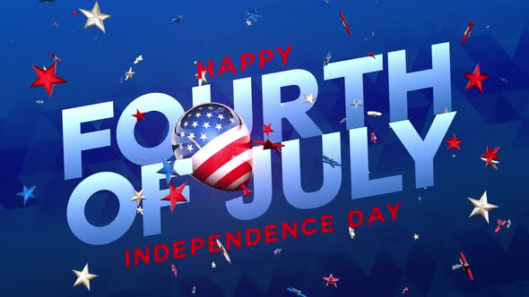 Fourth of July Independence Day United States of America State 4K