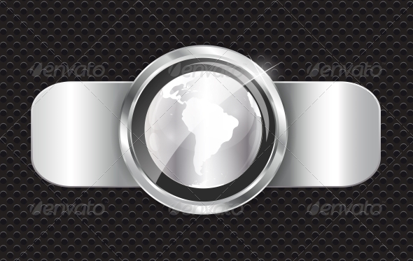 Abstract Metal Background - Web Technology