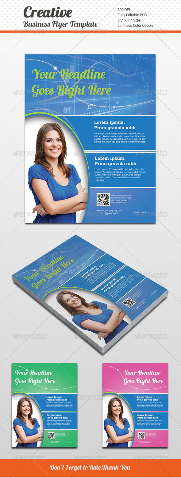 Creative Business Flyer Template - Corporate Flyers