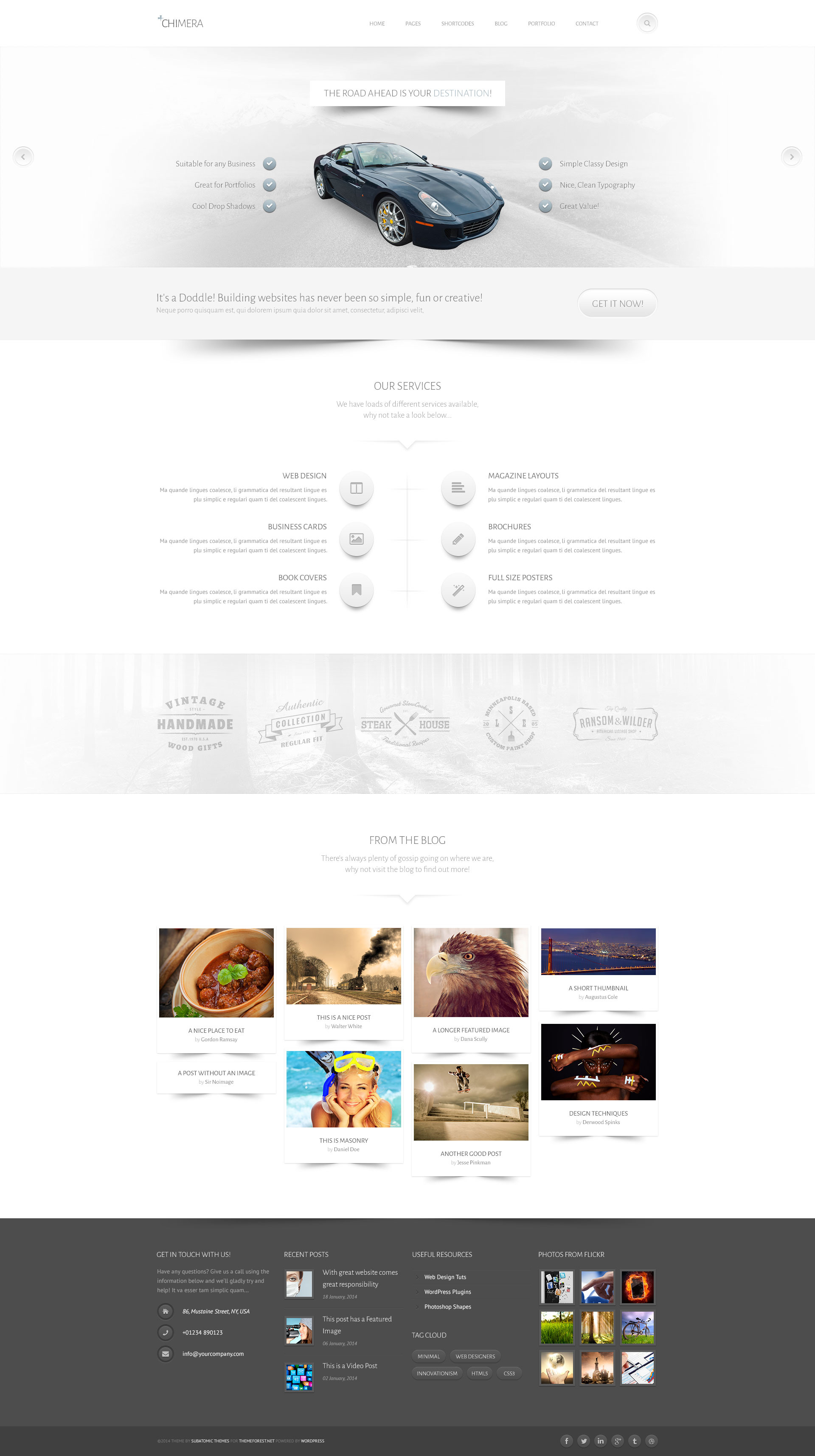 chimera template chimera a bright light psd template by subatomicthemes chimera template chimera a bright light psd template by subatomicthemes