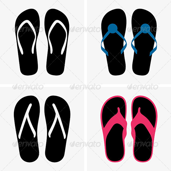Beach Shoes - Seasons/Holidays Conceptual