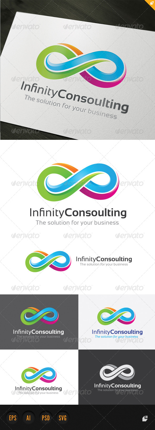 Infinity Consoulting - Symbols Logo Templates