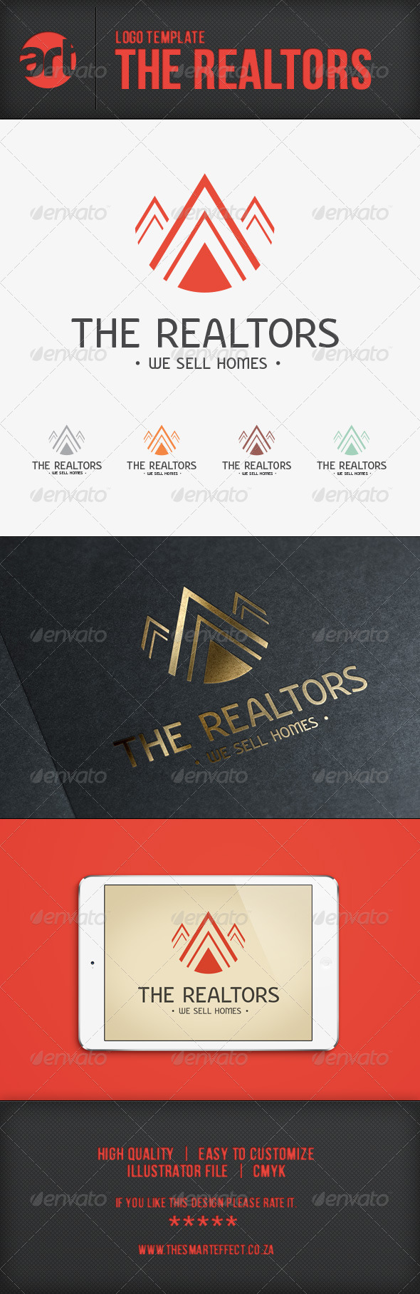 The Realtors Logo Template - Buildings Logo Templates