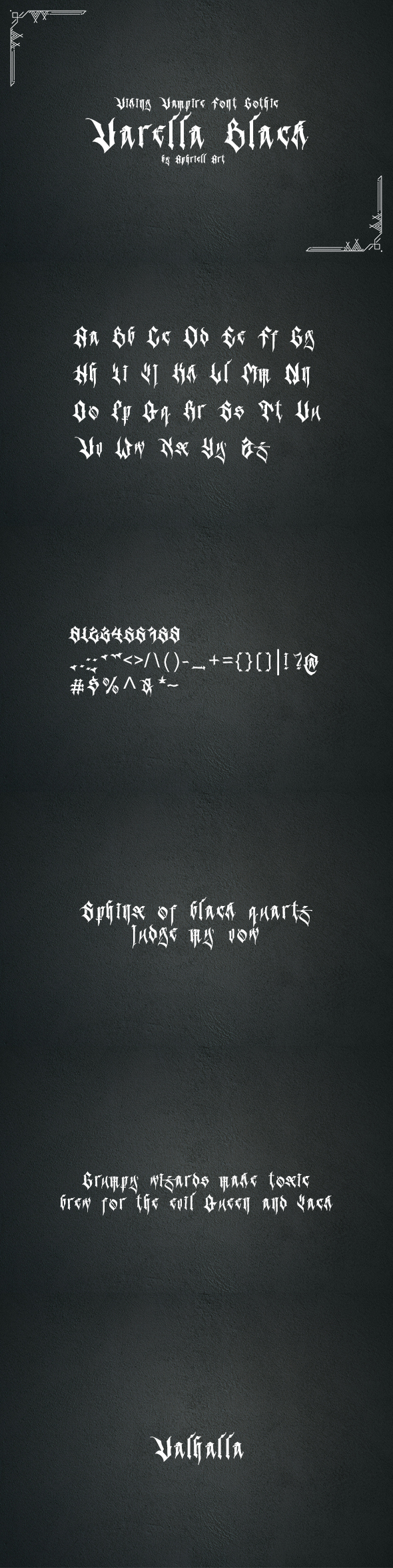 Varella Black - Viking Vampire Gothic