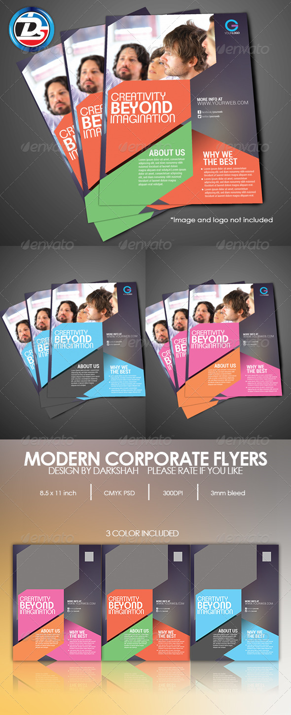 Modern Corporate Flyers - Corporate Flyers