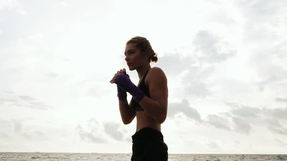 Tough Pretty Woman Shadow Boxing alt