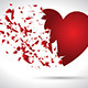 Exploding Heart, Vectors | GraphicRiver