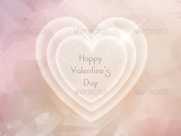 Valentines Day Heart Background - Valentines Seasons/Holidays