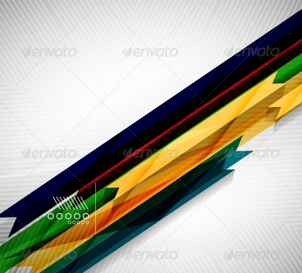 Geometric Shape Straight Stripes Background - Backgrounds Decorative