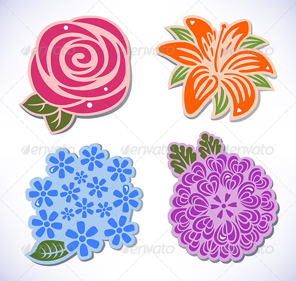 Four Flowers - Flowers & Plants Nature