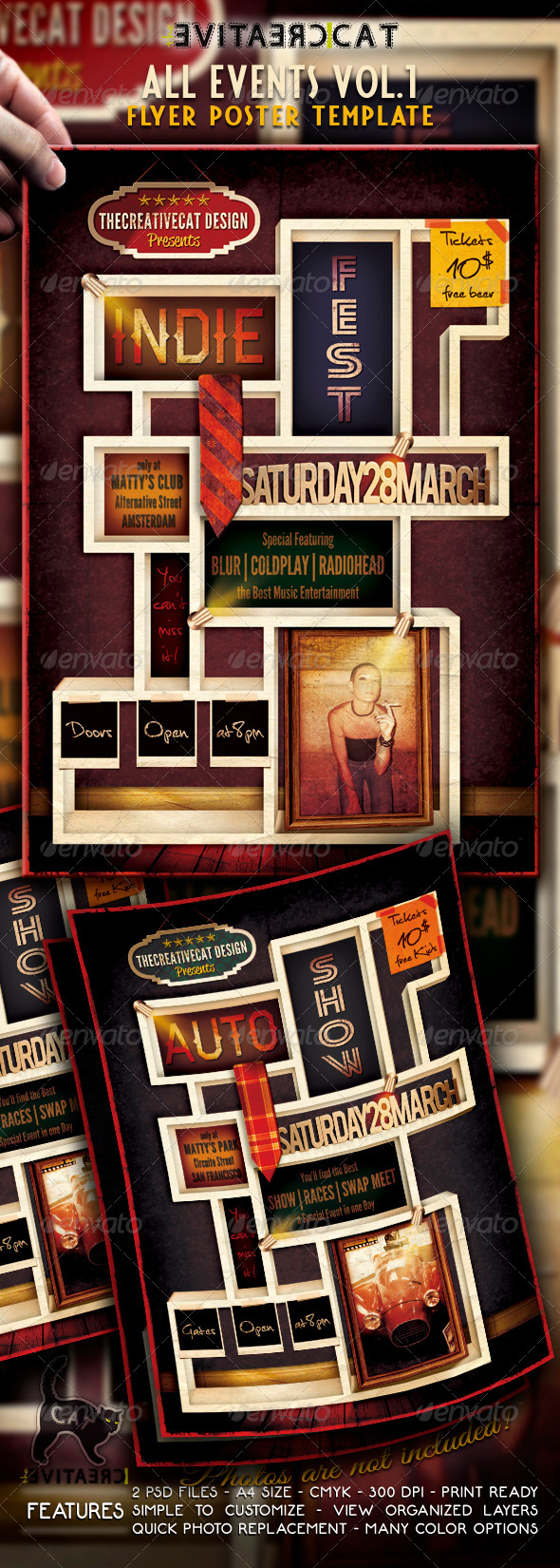 All Events Flyer/Poster Vol. 1 - Events Flyers