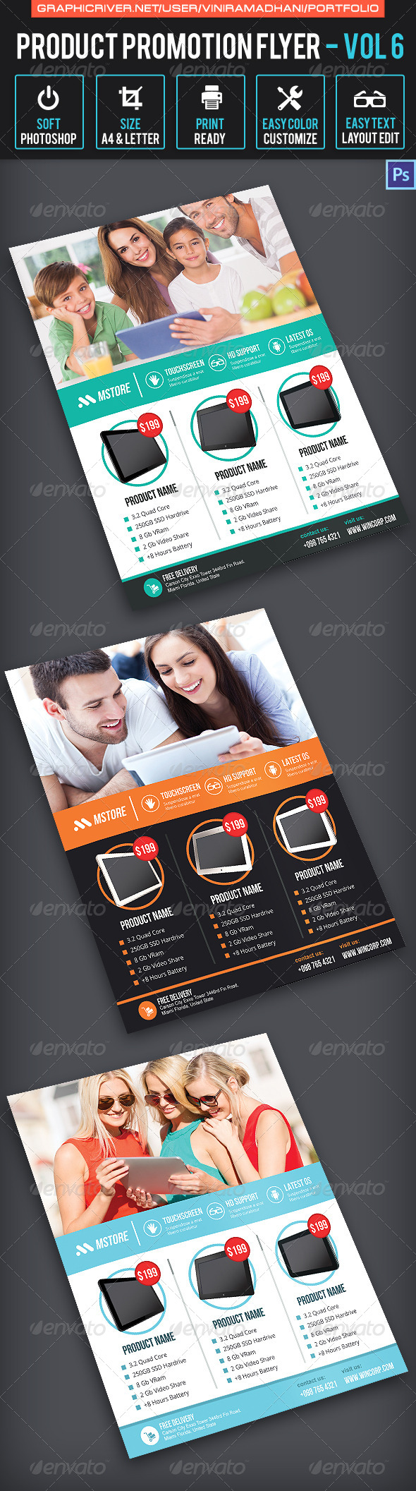 Product Promotion Flyer | Volume 6 - Commerce Flyers