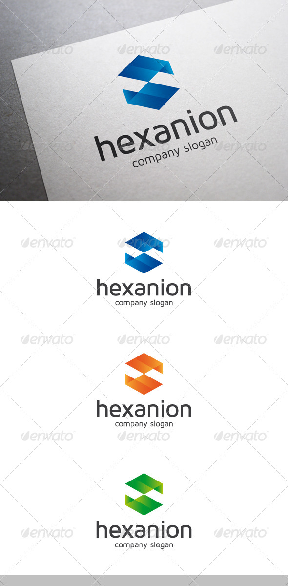 Hexanion Logo - Abstract Logo Templates