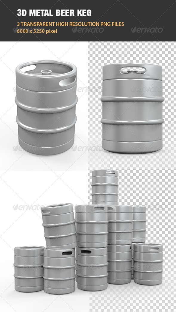 Download Metal Beer Keg By Nerthuz Graphicriver