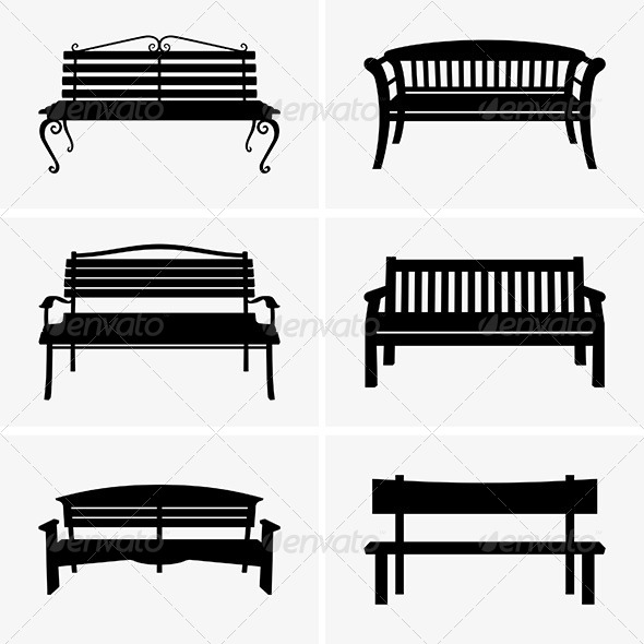 Benches - Man-made Objects Objects