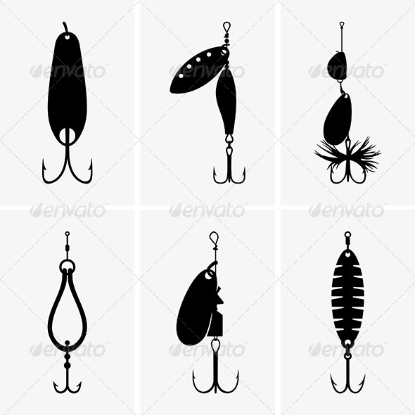 Fishing Baits - Man-made Objects Objects