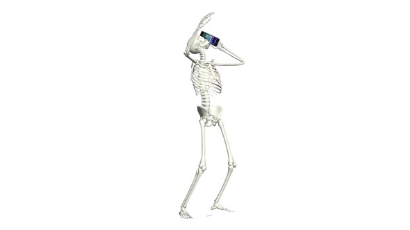 Skeleton Phone Conversation