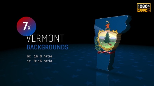 Vermont State Election Backgrounds HD - 7 Pack