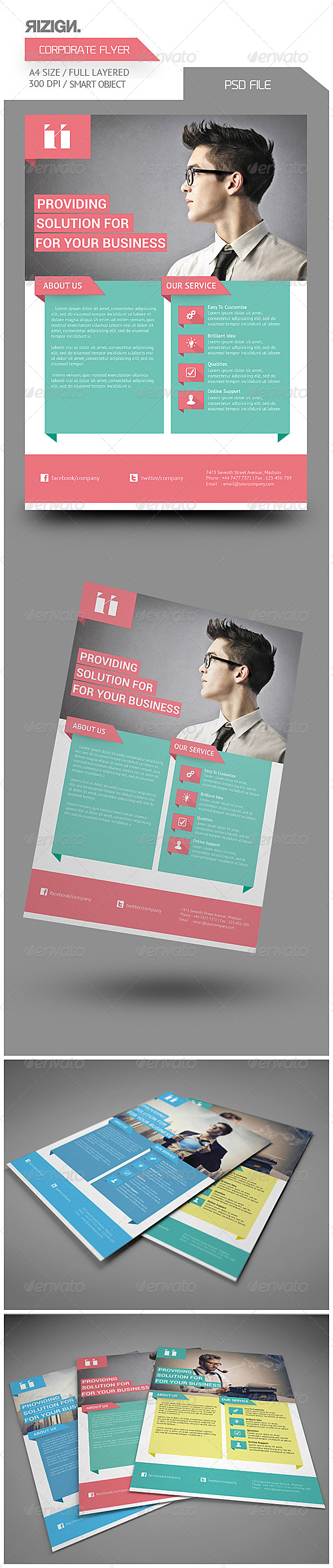 Corporate Flyer - Corporate Flyers
