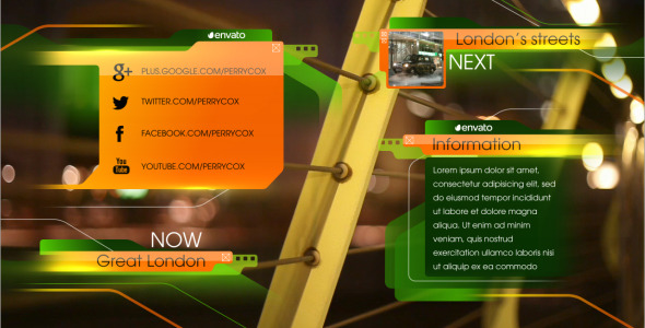 Green Orange Broadcast - VideoHive 6542201