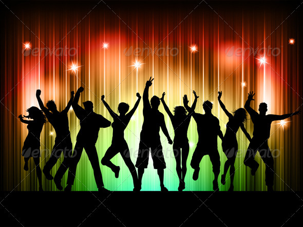 Party People Background - People Characters