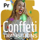 Festive Confetti Transitions for Premiere Pro - VideoHive Item for Sale