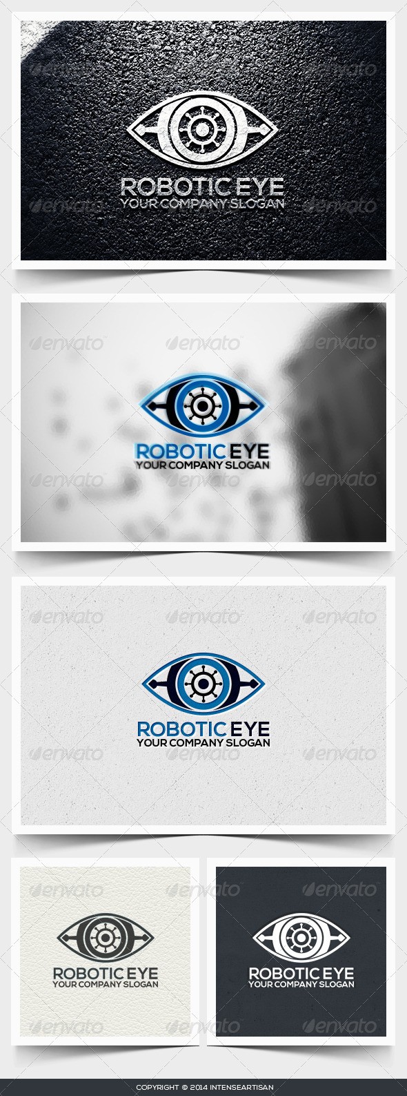 Robotic Eye Logo Template - Objects Logo Templates