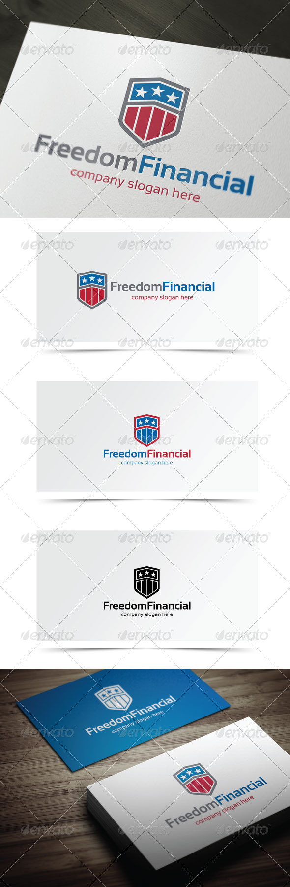 Freedom Financial - Symbols Logo Templates