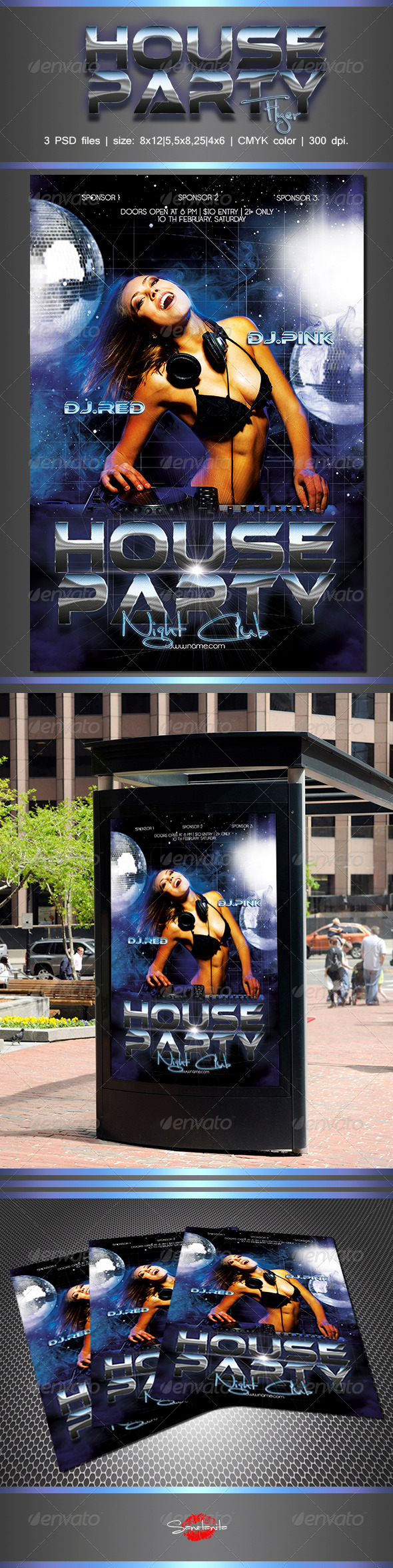 House Party Flyer - Clubs & Parties Events
