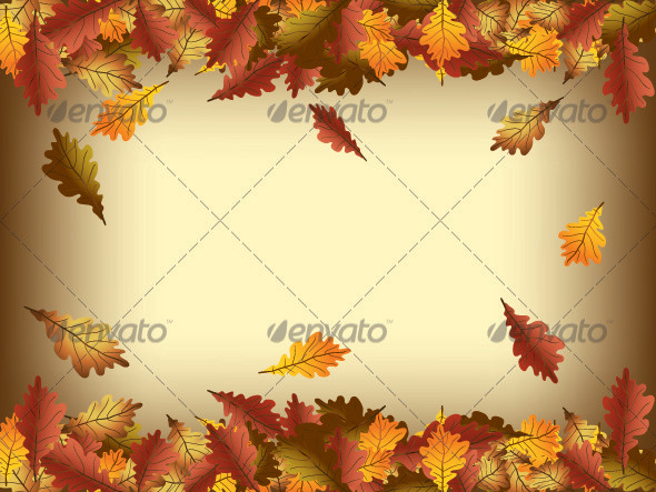 Autumn Leaves Frame