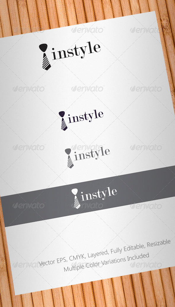 InStyle Fashion Store Logo Template - Objects Logo Templates