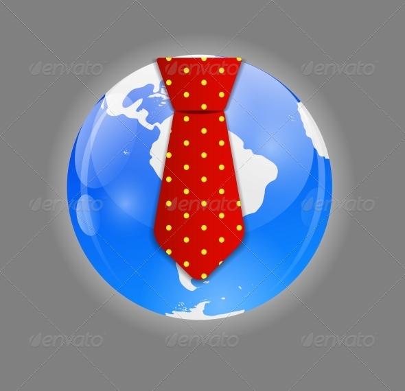 Business World Concept Vector - Web Technology