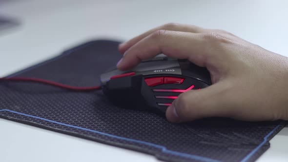 Gamer Mouse Playing alt