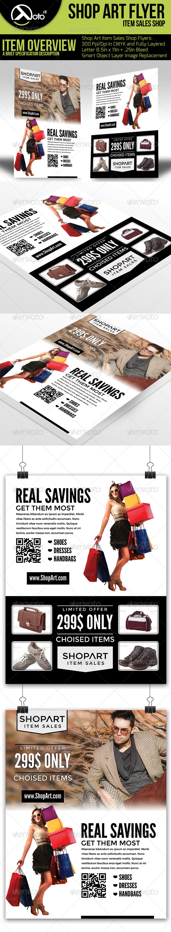 ShopArt Online Shopping Flyers - Commerce Flyers