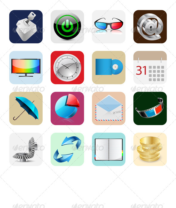 Internet Web Icons - Concepts Business