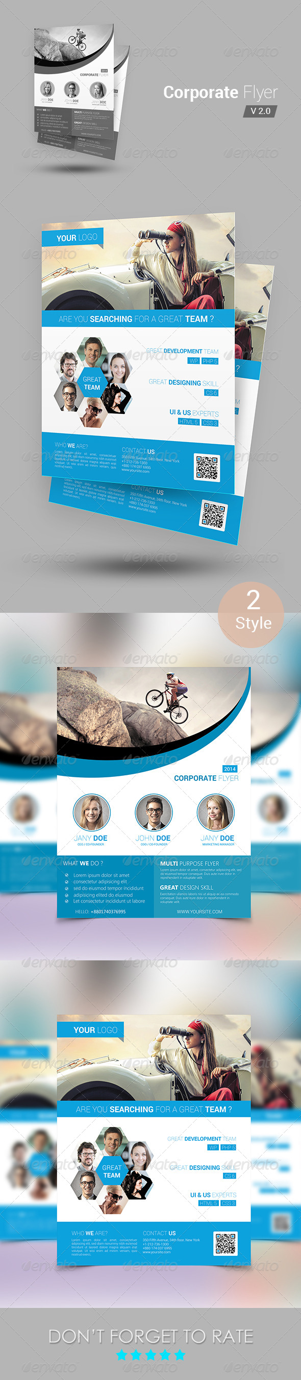 Corporate Flyer Template - Corporate Flyers