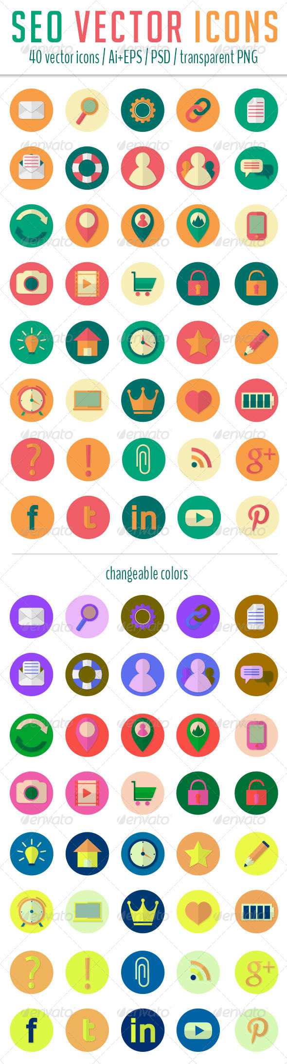 SEO Icons - Icons